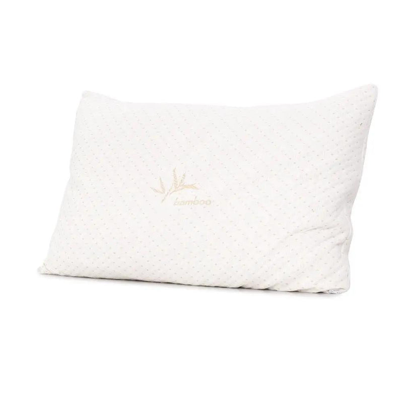 Giselle Bedding Memory Foam Pillow Bamboo Cover Twin Pack – view 3