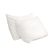 Giselle Bedding Memory Foam Pillow Bamboo Cover Twin Pack – view 1