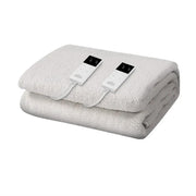 Giselle Bedding Queen Size Electric Blanket Fleece – view 1