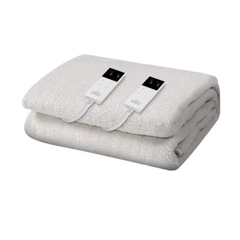 Giselle Bedding Queen Size Electric Blanket Fleece – view 1