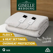 Giselle Bedding Queen Size Electric Blanket Fleece – view 6