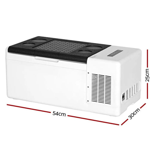 Glacio Camping Fridge 15L Portable Bar Fridges Freezer 12V/24V/240V – view 2