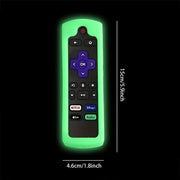 Habicare Glow-in-the-Dark Silicone Remote Control Cover with Lanyard Glow-in-the-Dark Silicone Remote Control Cover with Lanyard