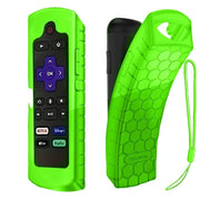 Habicare Glow-in-the-Dark Silicone Remote Control Cover with Lanyard Glow-in-the-Dark Silicone Remote Control Cover with Lanyard