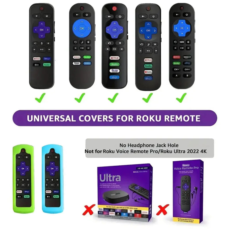 Habicare Glow-in-the-Dark Silicone Remote Control Cover with Lanyard Glow-in-the-Dark Silicone Remote Control Cover with Lanyard