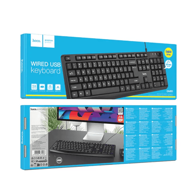 techplus USB Wired Full Size Keyboard (GM60) USB Wired Full Size Keyboard (GM60) | NZ