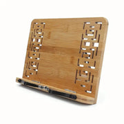 Bamboo Tablet iPad Cookbook Stand Holder Rack – view 1
