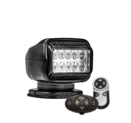 GoLight Radioray GT Series Flood Light Halogen Black With LED Option For Outdoor Installations Remote Control