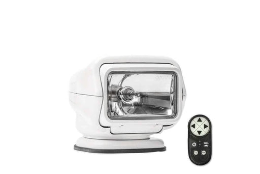 Golight Stryker Halogen Spotlight With Powerful Wireless Handheld Remote For Off Road And Security Vehicles White
