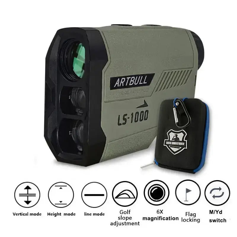 Habicare SS Golf Laser Range Finder – Slope & Pin Distance Golf Laser Range Finder – Slope & Pin Distance