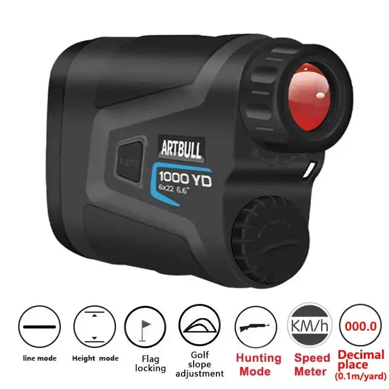 Habicare SS Golf Laser Range Finder – Slope & Pin Distance Golf Laser Range Finder – Slope & Pin Distance