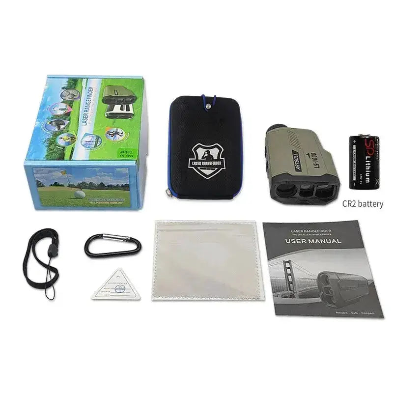 Habicare SS Golf Laser Range Finder – Slope & Pin Distance Golf Laser Range Finder – Slope & Pin Distance