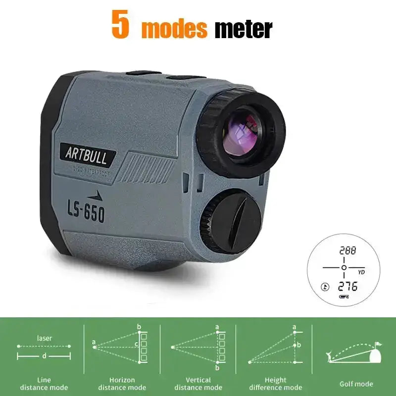 Habicare SS Golf Laser Range Finder – Slope & Pin Distance Golf Laser Range Finder – Slope & Pin Distance