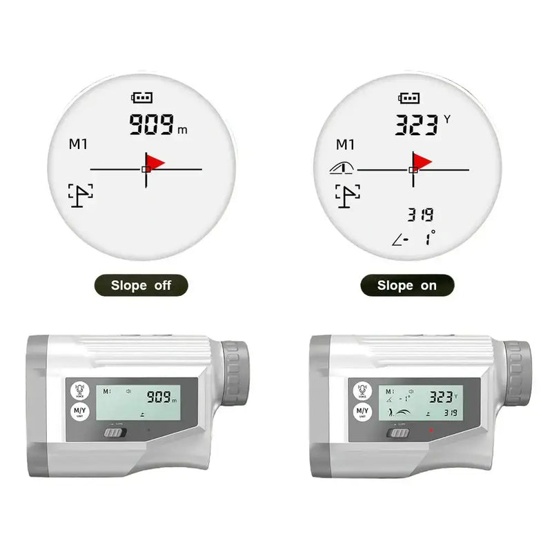 Golf Laser Rangefinder – USB Rechargeable with Slope (different models available) – view 15