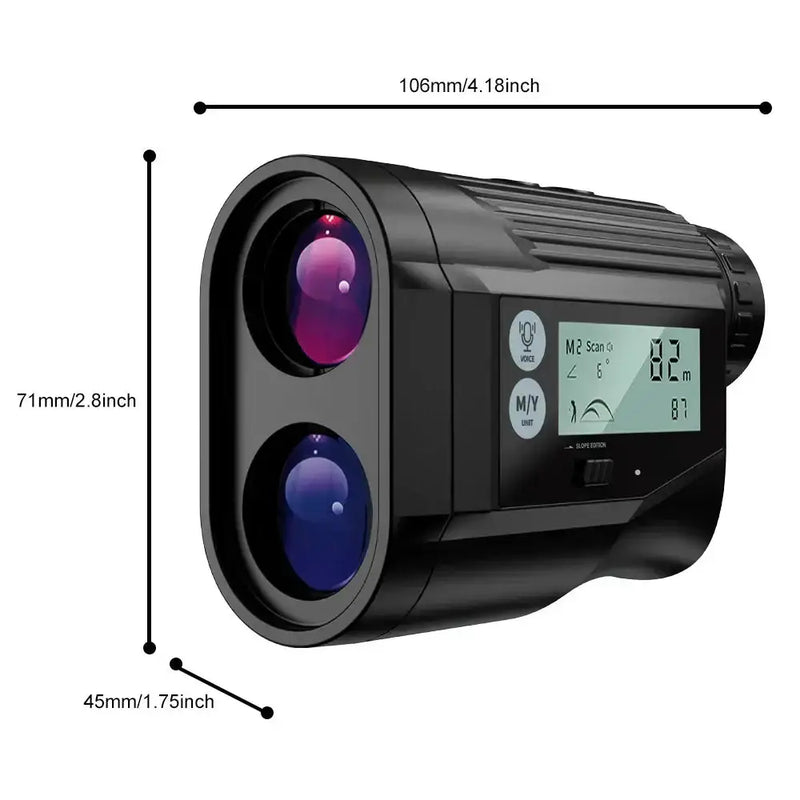 Golf Laser Rangefinder – USB Rechargeable with Slope (different models available) – view 23