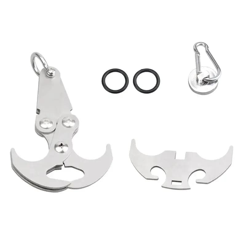 9eight5 Tools & Kits (multipurpose) Grappling Hook Foldable Claw - 8.5cm Grappling Hook Foldable Claw - 8.5cm