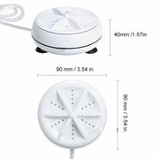 Mini Washing Machine Ultrasonic Turbine Washing Machine – view 3