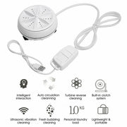 Mini Washing Machine Ultrasonic Turbine Washing Machine – view 9