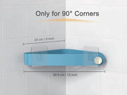 Corner Shower Caddy Bathroom Storage Shelf Holder Rack Adhesive – view 3