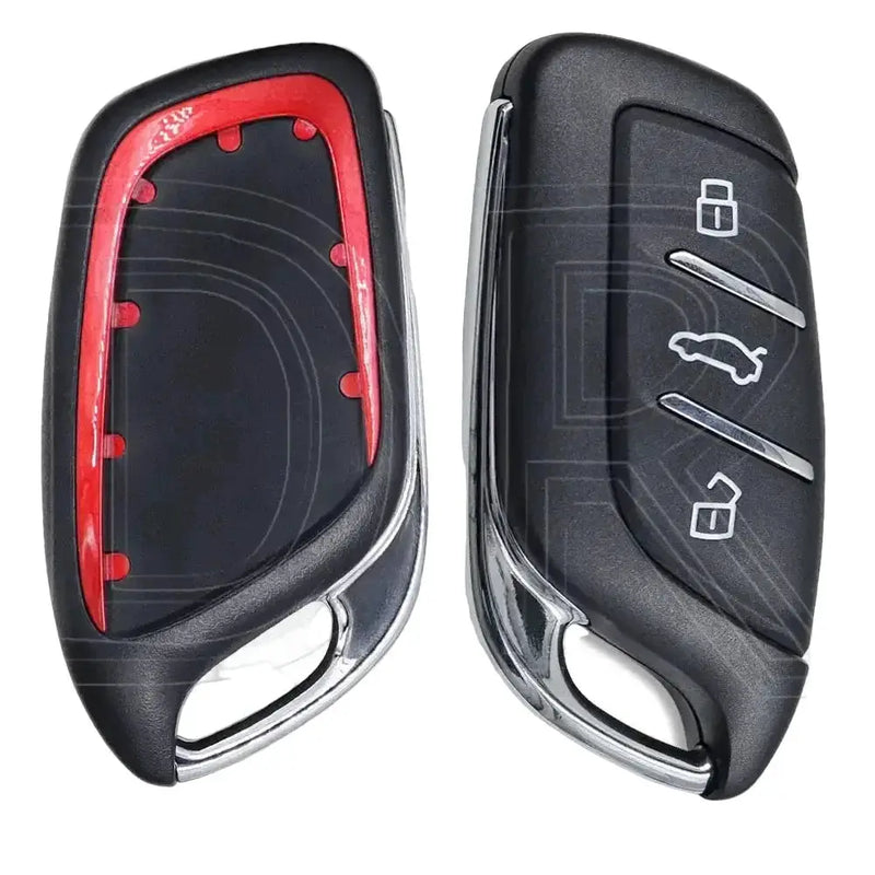 Habicare 3-Button Replacement Remote Key Shell for MG ZS EV, MG4 EV, MG5, MG6, EHS & Mulan 3-Button Replacement Remote Key Shell for MG ZS EV, MG4 EV, MG5, MG6, EHS & Mulan