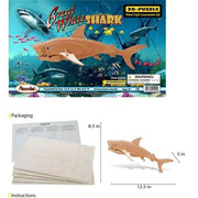9eight5 3D Puzzle Great White Shark Great White Shark