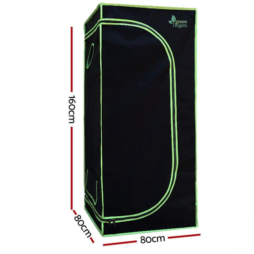 GREEN FINGERS GROW 1000W Full Spectrum LED Grow Tent Kit – 80x80x160cm w/ 4" Vent Fan – view 2