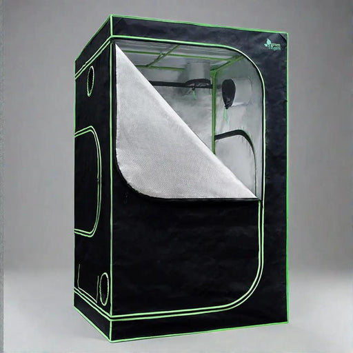 Greenfingers Grow Tent 900x90x180CM 1680D Hydroponics Kit Indoor Plant Room System – view 1