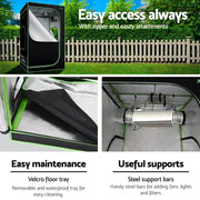 Greenfingers Grow Tent 900x90x180CM 1680D Hydroponics Kit Indoor Plant Room System – view 7