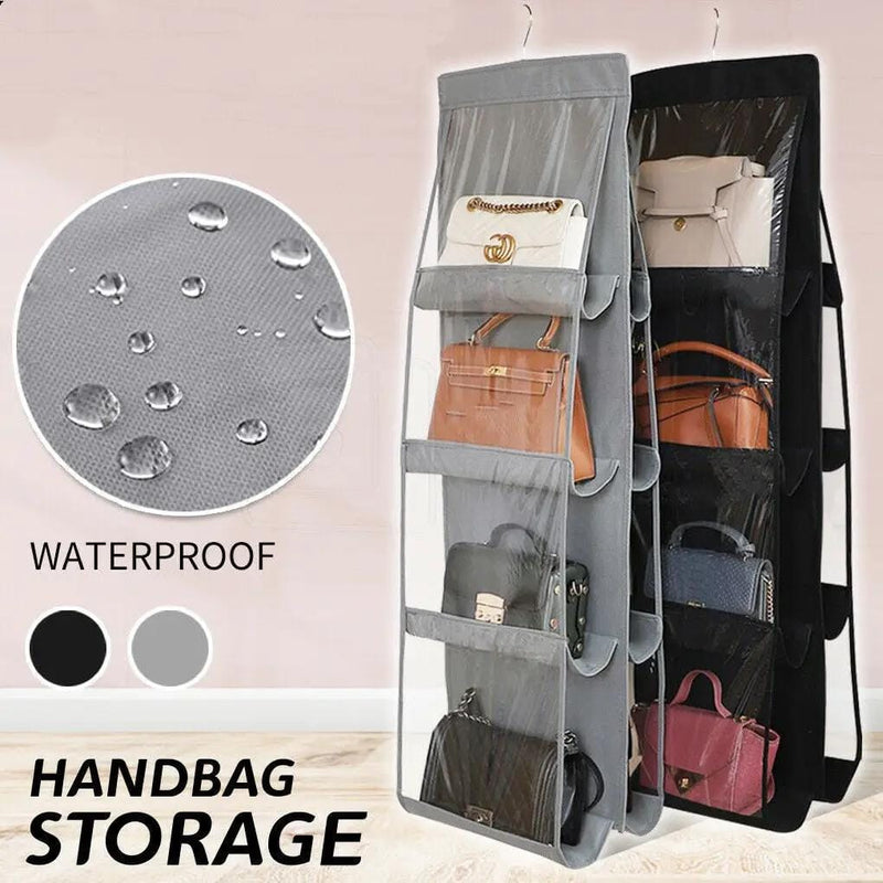 8 Pocket Double-sided Handbag Storage Bag – view 2