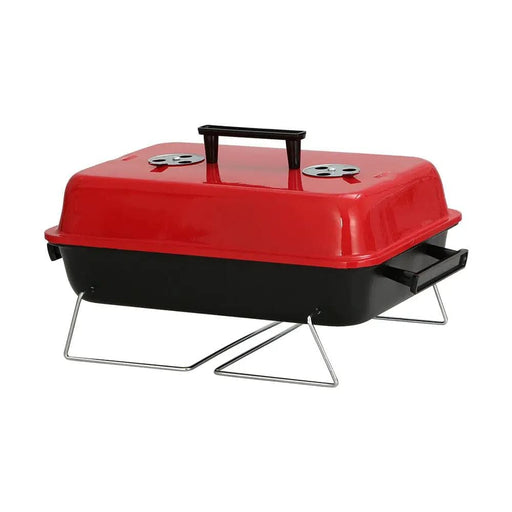 Grillz Charcoal BBQ Portable Grill Camping Barbecue Outdoor Cooking Smoker – view 1