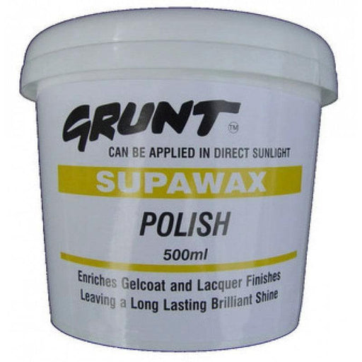 Grunt Marine & RV Cleaning Products Grunt SUPAWAX - Polish 500ml Grunt SUPAWAX Polish 500ml Long Lasting Shine