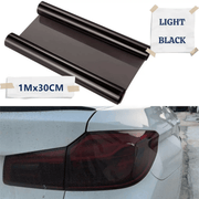 Car Headlight Tint Wrap Tail Fog Light Vinyl Wrap Kit 1Mx30CM – view 4