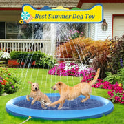 Pet Dog Kids Sprinkler Splash Pad Mat 100cm – view 4