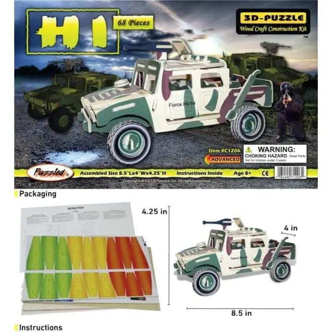 9eight5 3D Puzzle H1 (illuminated) H1 (illuminated)