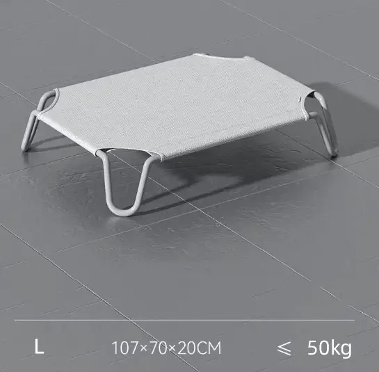 salelink.co.nz Unbranded Raised Pet Dog Cat Bed Cot 107x70x20cm Raised Pet Dog Cat Bed Cot 107x70x20cm | Action Outdoors NZ