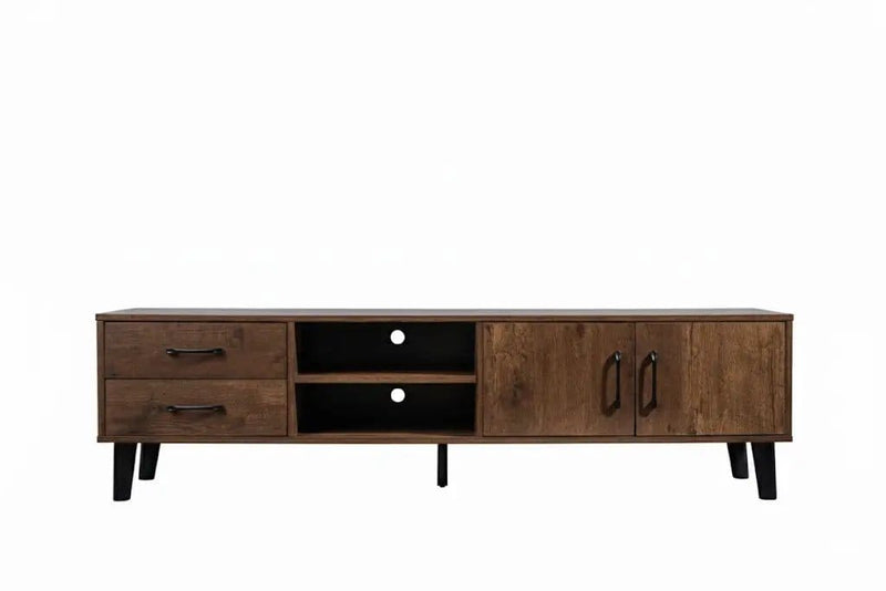 sue-e furniture Entertainment units 'Hagen' Walnut Color Entertainment Unit 'Hagen' Walnut Color Entertainment Unit