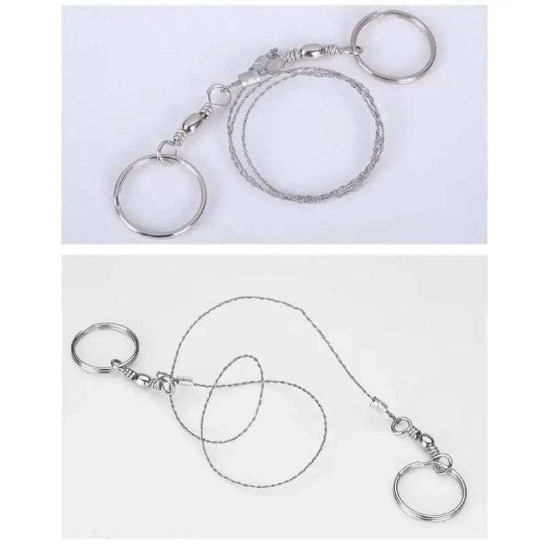 9eight5 Tools & Models Hand Chain Saw - Stainless Steel Hand Chain Saw - Stainless Steel