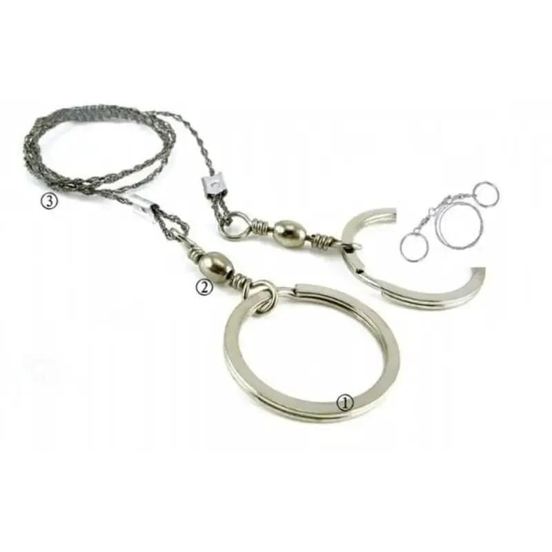 9eight5 Tools & Models Hand Chain Saw - Stainless Steel Hand Chain Saw - Stainless Steel