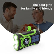 Habicare SS Hand Crank Solar Emergency Radio with Bluetooth 5.3 Hand Crank Solar Emergency Radio with Bluetooth 5.3