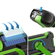 Habicare SS Hand Crank Solar Emergency Radio with Bluetooth 5.3 Hand Crank Solar Emergency Radio with Bluetooth 5.3