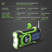 Habicare SS Hand Crank Solar Emergency Radio with Bluetooth 5.3 Hand Crank Solar Emergency Radio with Bluetooth 5.3