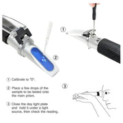Handheld 2-in-1 Refractometer (available in with or without box) – view 9