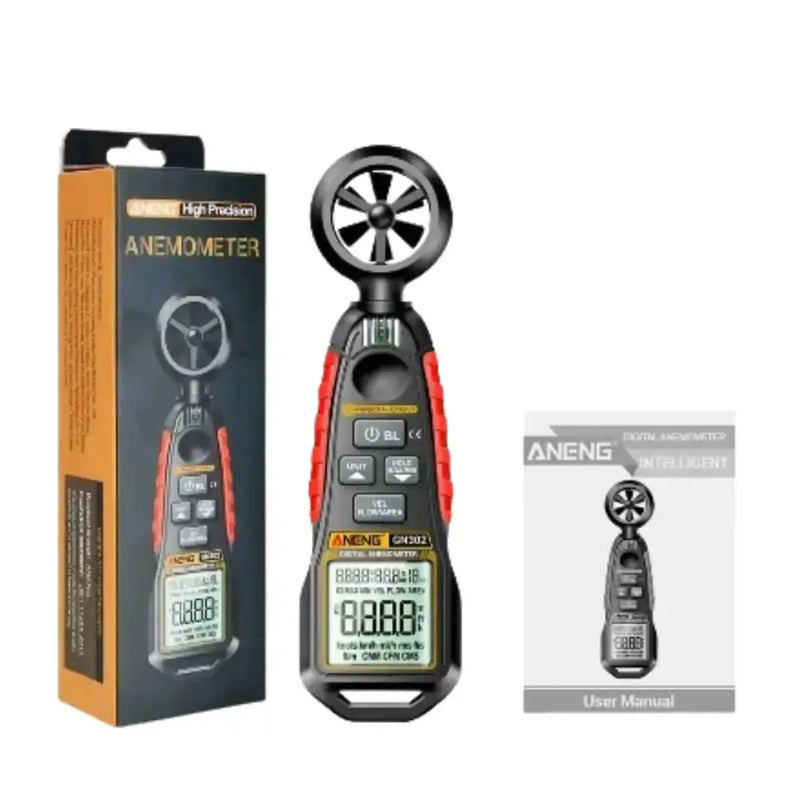 Habicare HBC Handheld Anemometer Habicare GN302 Digital Anemometer Wind Speed Meter