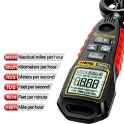 Habicare HBC Handheld Anemometer Habicare GN302 Digital Anemometer Wind Speed Meter