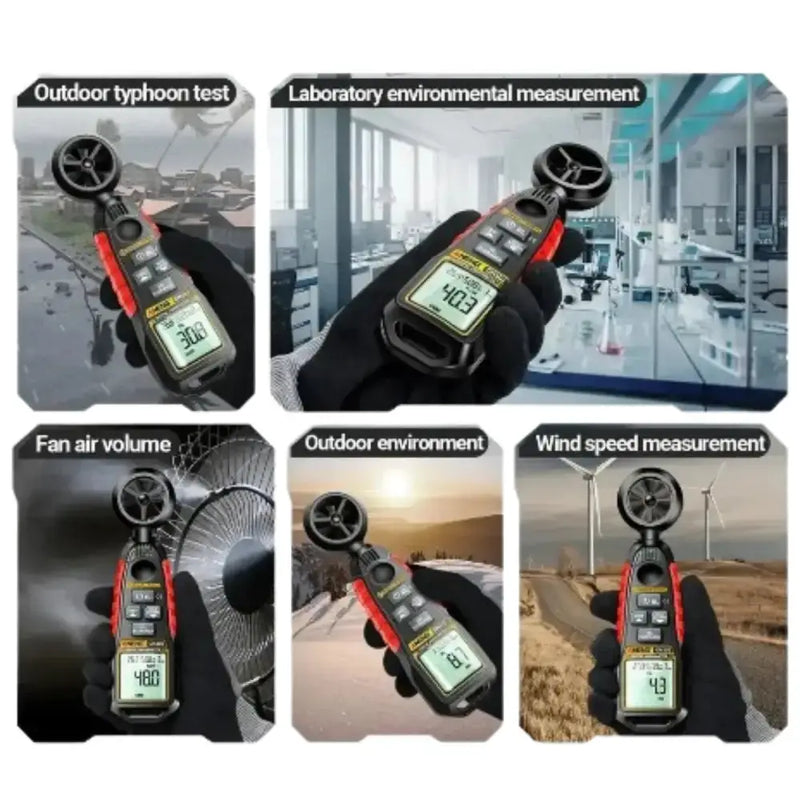 Habicare HBC Handheld Anemometer Habicare GN302 Digital Anemometer Wind Speed Meter