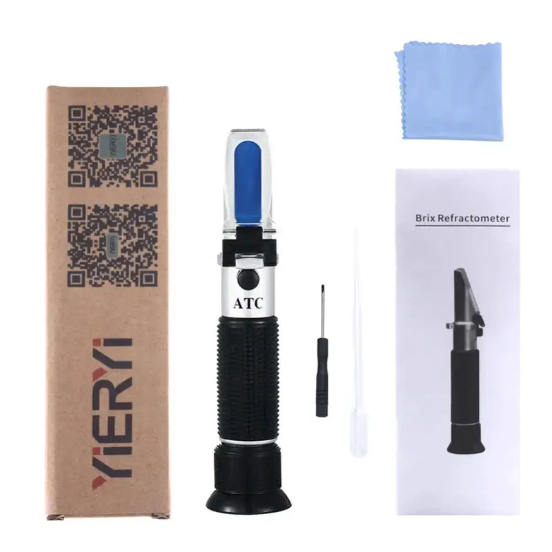 Handheld ATC Sugar Refractometer – 0–10% Brix Sugar Content Tester (3 types available) – view 8