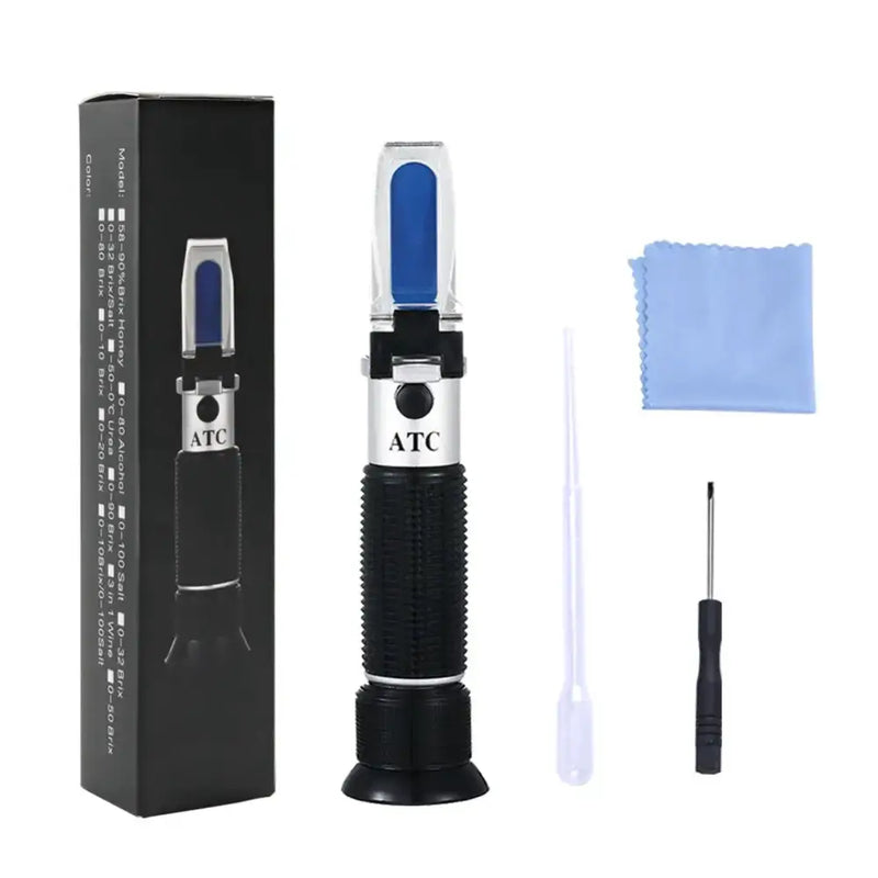 Handheld ATC Sugar Refractometer – 0–10% Brix Sugar Content Tester (3 types available) – view 7