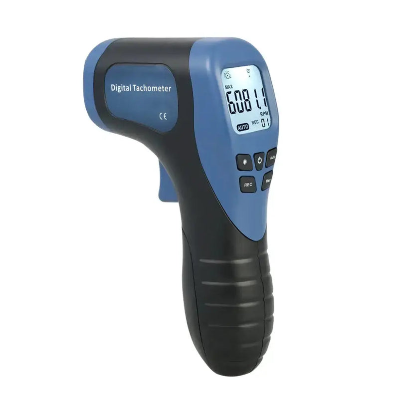 Habicare HBC Handheld Digital Tachometer Habicare Digital Laser Tachometer for RPM Measurement