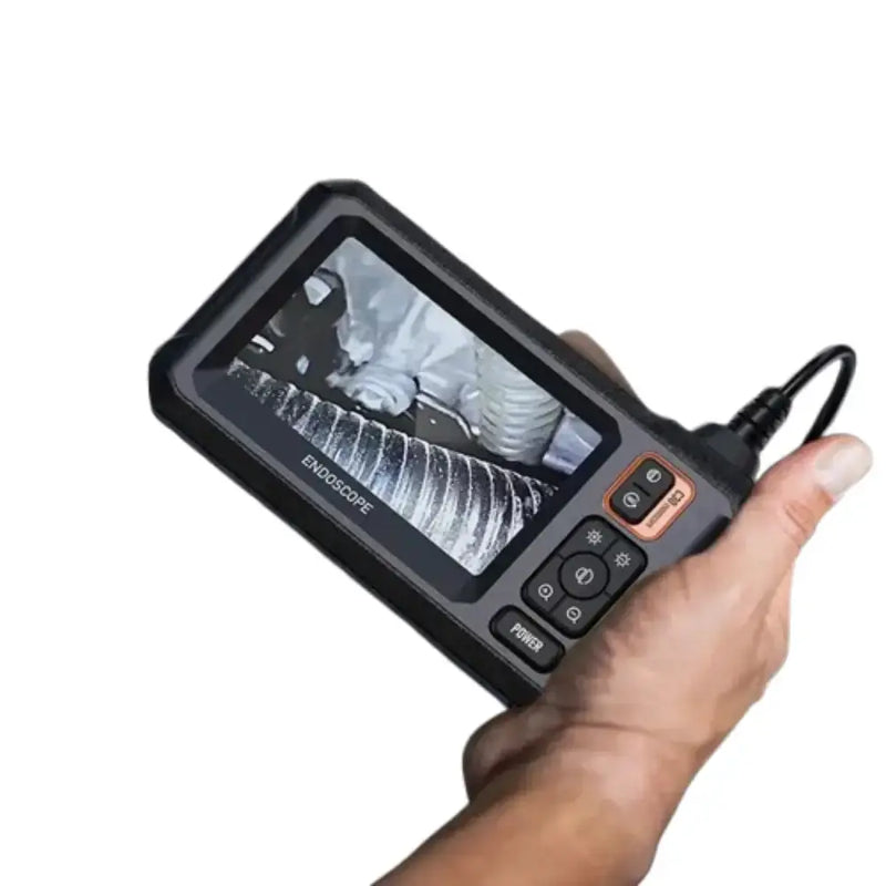 Habicare HBC Handheld Endoscope Camera (4.3”) Two-Way Articulating Borescope Camera