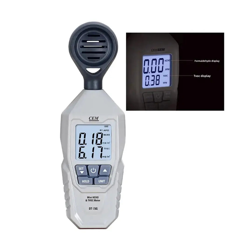 Habicare HBC Handheld TVOC & HCHO Air Quality Tester (2-in-1) Handheld TVOC & HCHO Air Quality Tester (2-in-1)